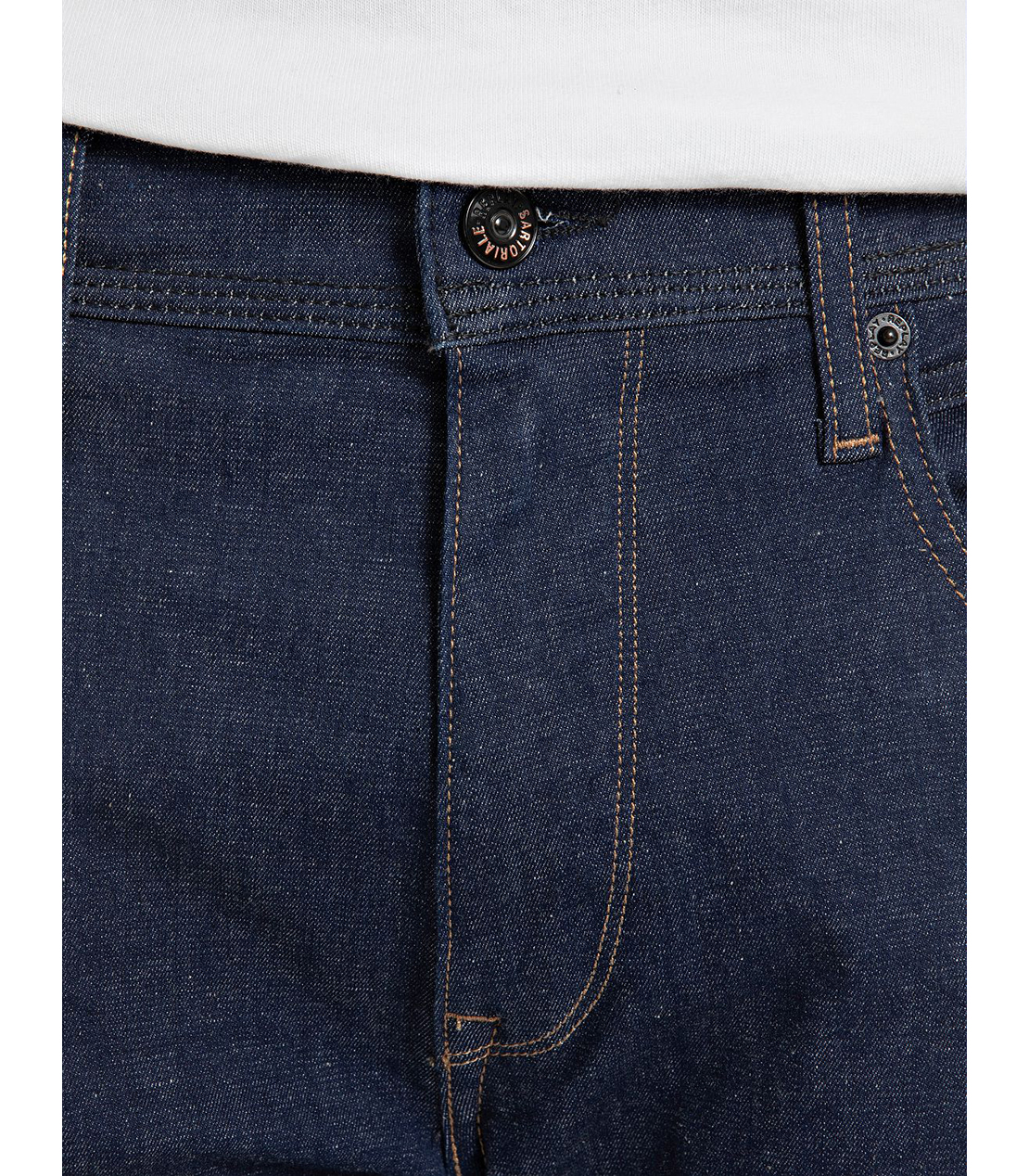 サルトリアーレハイパーフレックスインディゴデニム 詳細画像 ダークブルー 4